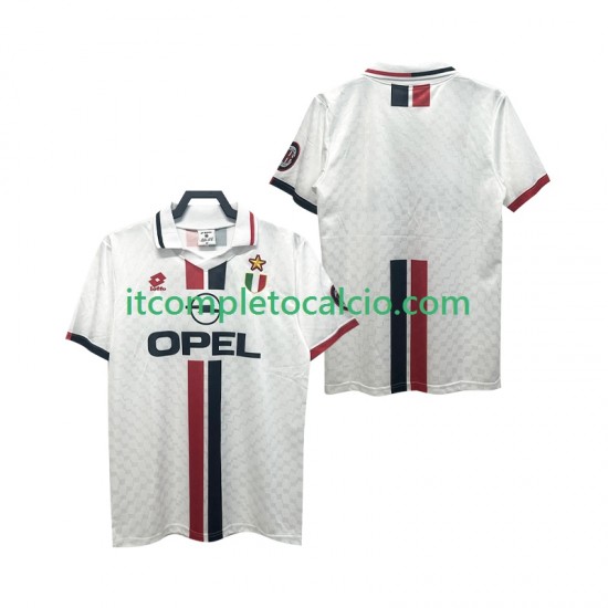 Maglia AC Milan 1996 1997 Retro Divisa Away Manica Corta ,Uomo