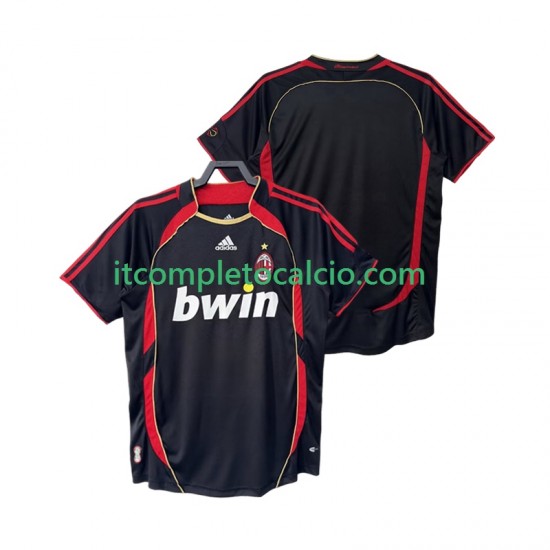 Maglia AC Milan 2007 Retro Terza Divisa 2006 Manica Corta ,Uomo