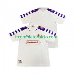 Maglia ACF Fiorentina Retro Divisa Away 1998 1999 Manica Corta ,Uomo