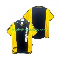 Maglia AFC Ajax 2000 2001 Retro Divisa Away Manica Corta ,Uomo