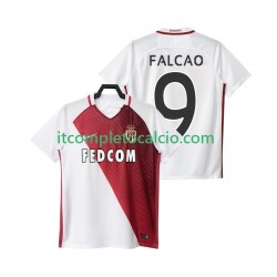 Maglia AS Monaco FALCAO 9 2016 2017 Divisa Home Manica Corta ,Uomo