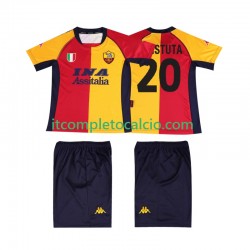 Maglia AS Roma Batistuta 20 2000 2001 Retro Divisa Home Manica Corta ,Bambino