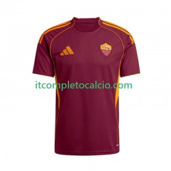 Maglia AS Roma Divisa Home 2025-2026 Manica Corta ,Uomo