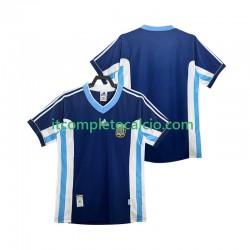 Maglia Argentina Retro Divisa Away 1998 Manica Corta ,Uomo