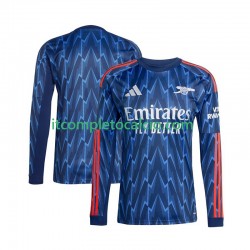 Maglia Arsenal Divisa Away 2025-2026 Manica Lunga ,Uomo