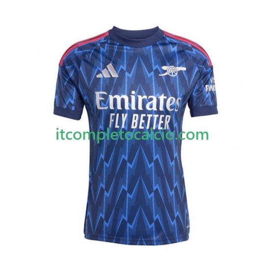 Maglia Arsenal Divisa Away 2025-2026 Manica Corta ,Uomo