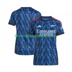 Maglia Arsenal Divisa Away 2025-2026 Manica Corta ,Donna