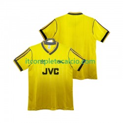 Maglia Arsenal 1986 1988 Retro Divisa Away Manica Corta ,Uomo