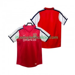 Maglia Arsenal 2001 Retro Divisa Home 2002 Manica Corta ,Uomo
