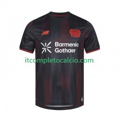 Maglia Bayer 04 Leverkusen Divisa Home 2025-2026 Manica Corta ,Uomo