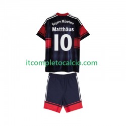 Maglia FC Bayern München Matthas 10 1997 Retro Divisa Home 1999 Manica Corta ,Bambino