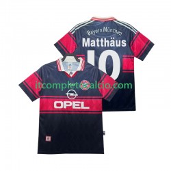 Maglia FC Bayern München Matthas 10 1997 Retro Divisa Home 1999 Manica Corta ,Uomo
