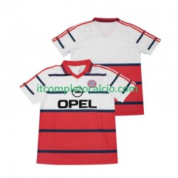 Maglia FC Bayern München Retro Divisa Away 1998 1999 Manica Corta ,Uomo
