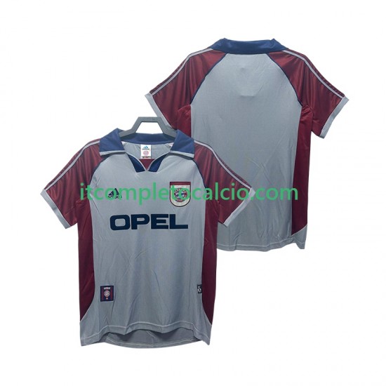 Maglia FC Bayern München Retro Terza Divisa 1998 1999 Manica Corta ,Uomo