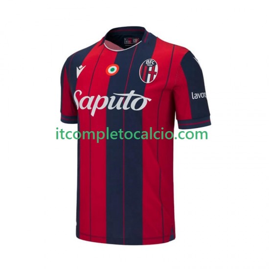Maglia Bologna Divisa Home 2025-2026 Manica Corta ,Uomo