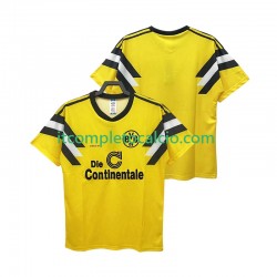 Maglia Borussia Dortmund DFB-POKAL 1989 Retro Divisa Home Manica Corta ,Uomo
