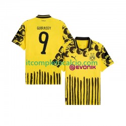 Maglia Borussia Dortmund Serhou Guirassy 9 FIFA CWC Divisa Home 2025 Manica Corta ,Uomo