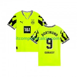 Maglia Borussia Dortmund Serhou Guirassy 9 Special Divisa Home 2024-2025 Manica Corta ,Uomo