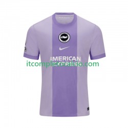 Maglia Brighton Hove Albion Divisa Away 2025-2026 Manica Corta ,Uomo