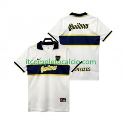 Maglia CA Boca Juniors 1997 Retro Divisa Away 1998 Manica Corta ,Uomo