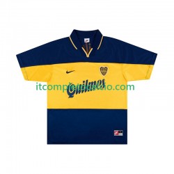 Maglia CA Boca Juniors 2000 Retro Divisa Home 1999 Manica Corta ,Uomo