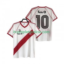 Maglia CA River Plate 10 1986 Retro Divisa Home Manica Corta ,Uomo