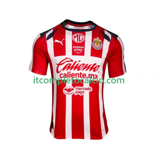 Maglia CD Guadalajara Divisa Home 2025-2026 Manica Corta ,Uomo