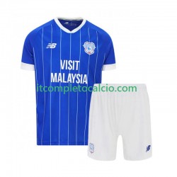 Maglia Cardiff City Divisa Home 2025-2026 Manica Corta ,Uomo
