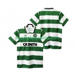 Maglia Celtic FC 1989 1990 Retro Terza Divisa Manica Corta ,Uomo