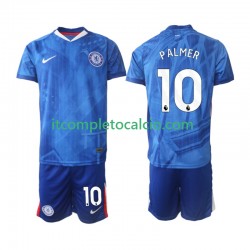 Maglia Chelsea Cole Palmer 10 Divisa Home 2025-2026 Manica Corta ,Bambino