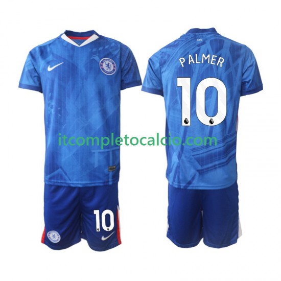Maglia Chelsea Cole Palmer 10 Divisa Home 2025-2026 Manica Corta ,Bambino