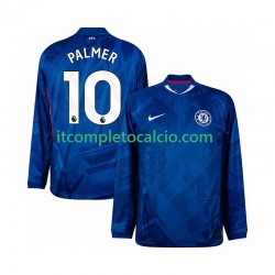 Maglia Chelsea Cole Palmer 10 Divisa Home 2025-2026 Manica Lunga ,Uomo