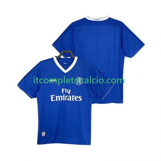Maglia Chelsea 2003 2005 Retro Divisa Home Manica Corta ,Uomo