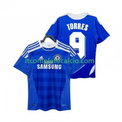 Maglia Chelsea Torres 9 2012 Retro Divisa Home 2011 Manica Corta ,Uomo