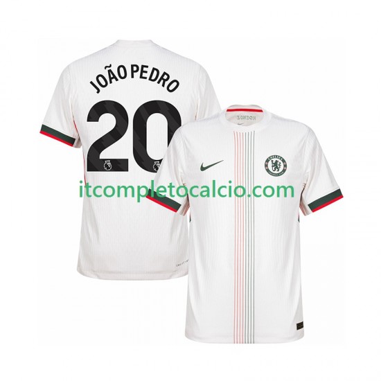 Maglia Chelsea joao pedro 20 Divisa Away 2025-2026 Manica Corta ,Uomo
