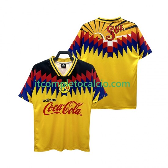 Maglia Club América 1995 Retro Divisa Home Manica Corta ,Uomo