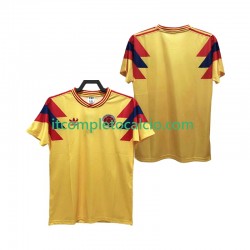 Maglia Colombia 1990 Retro Divisa Home Manica Corta ,Uomo
