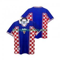 Maglia Croazia Retro Divisa Away 1998 Manica Corta ,Uomo