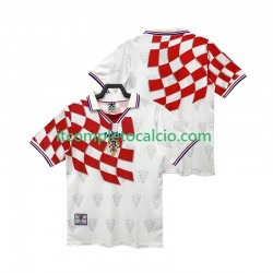 Maglia Croazia Retro Divisa Home 1998 Manica Corta ,Uomo