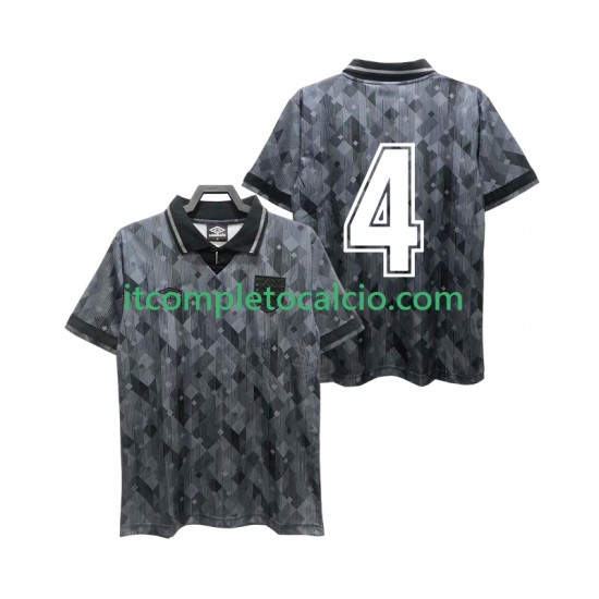 Maglia Inghilterra 4 1990 Retro Divisa Away Manica Corta ,Uomo