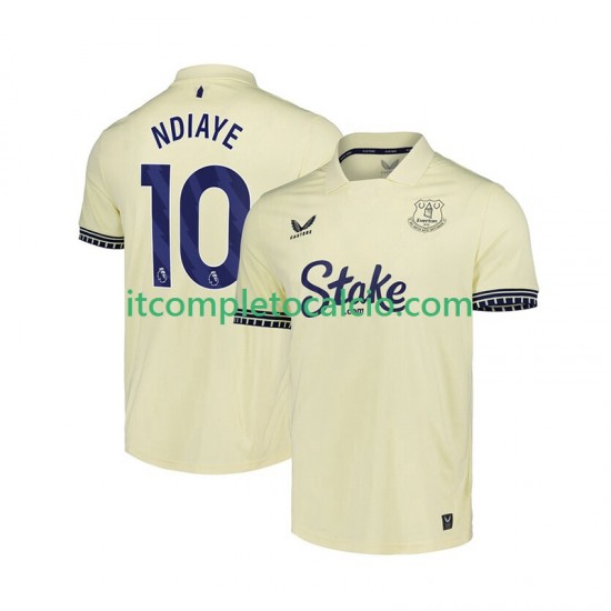 Maglia Everton Ndiaye 10 Divisa Away 2025-2026 Manica Corta ,Uomo