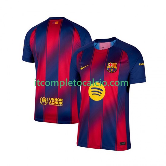 Maglia FC Barcelona Divisa Home 2025-2026 Manica Corta ,Uomo