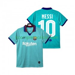 Maglia FC Barcelona Lionel Messi 10 2019 2020 Retro Terza Divisa Manica Corta ,Uomo
