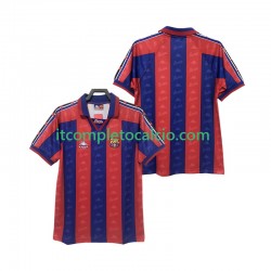 Maglia FC Barcelona 1996 1997 Retro Divisa Home Manica Corta ,Uomo
