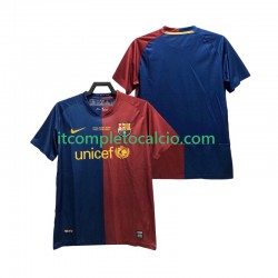 Maglia FC Barcelona Champions League 2009 Retro Divisa Home 2008 Manica Corta ,Uomo