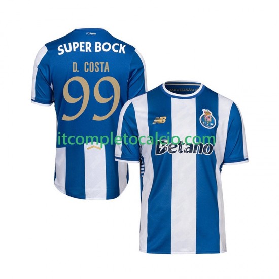 Maglia FC Porto Diogo Costa 99 Divisa Home 2025-2026 Manica Corta ,Uomo