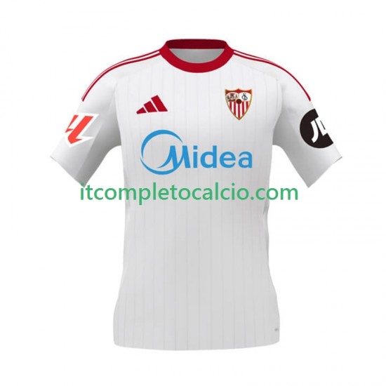 Maglia Sevilla FC Divisa Home 2025-2026 Manica Corta ,Uomo