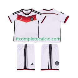 Maglia Germania 2014 Retro Divisa Home Manica Corta ,Bambino