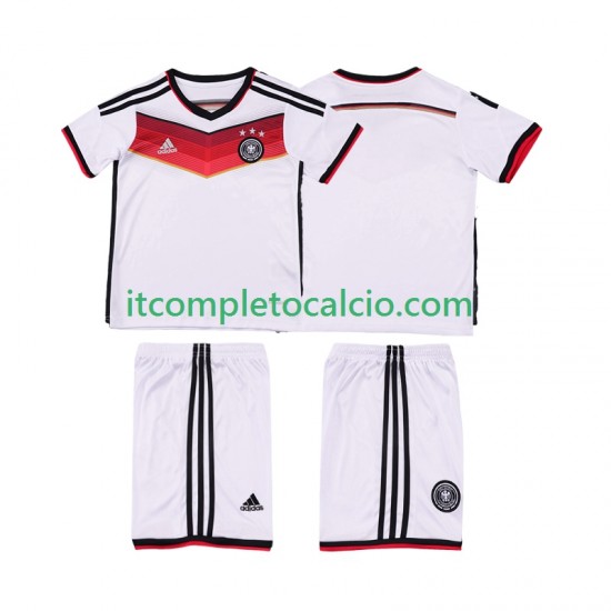 Maglia Germania 2014 Retro Divisa Home Manica Corta ,Bambino