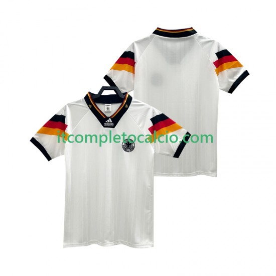 Maglia Germania 1992 Retro Divisa Home Manica Corta ,Uomo